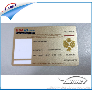 Color Offset Printing PVC Abnormity Plastic Card